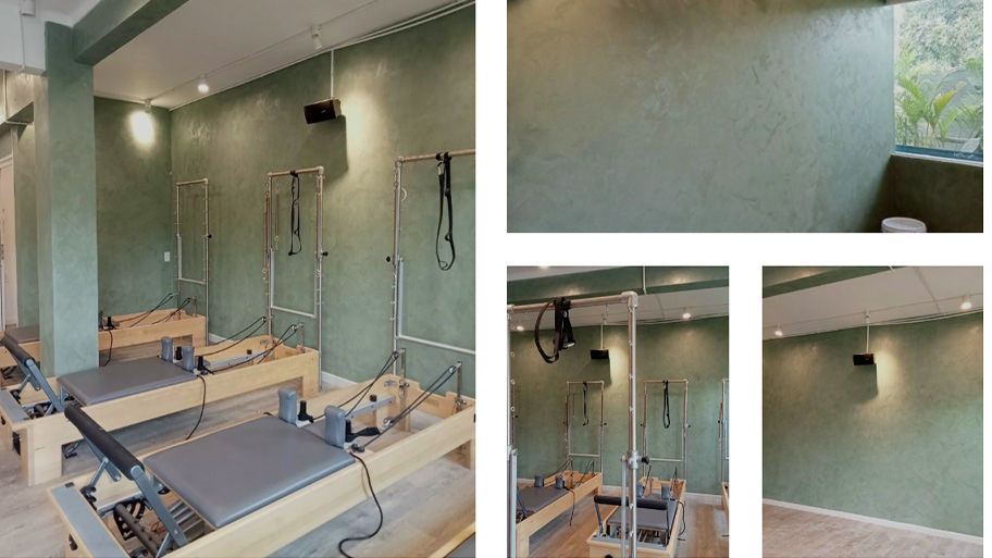 Mẫu công trình ứng dụng sơn hiệu ứng bê tông