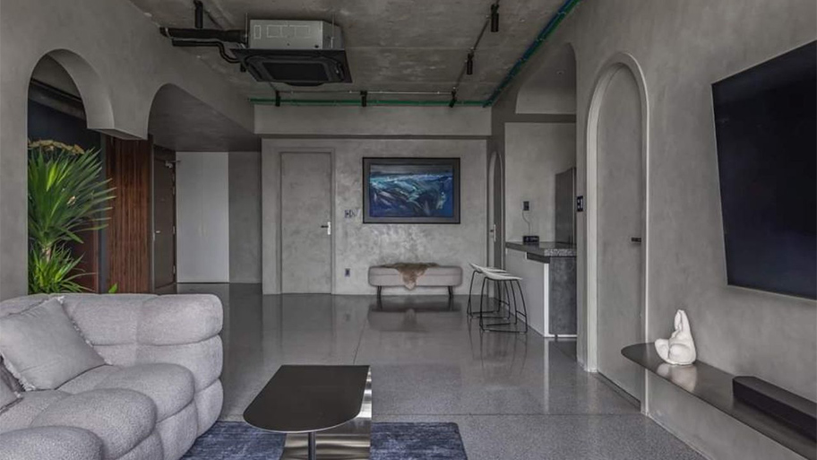 Mẫu công trình ứng dụng sơn hiệu ứng kim loại