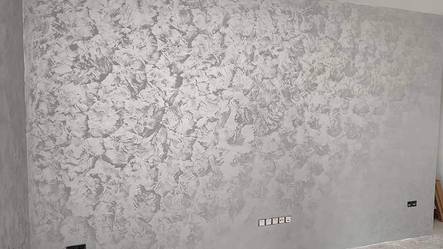 Mẫu công trình ứng dụng sơn hiệu ứng nhung độc đáo