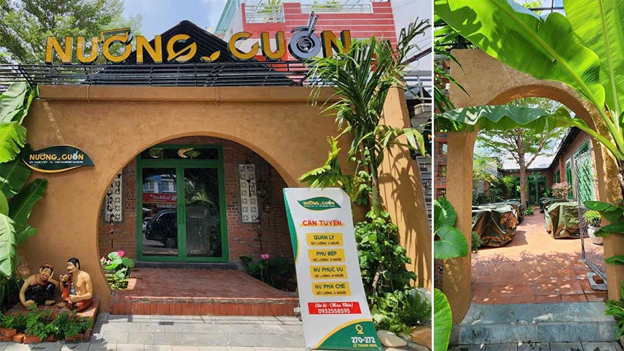 Màu sơn hiệu ứng vàng đất phù hợp với người mệnh Kim