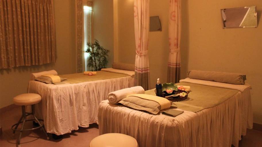 Mẫu spa ứng dụng sơn hiệu ứng