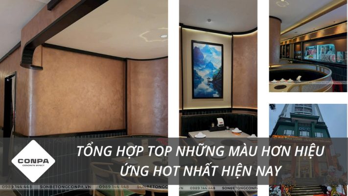 Những mẫu sơn hiệu ứng tốt nhất hiện nay