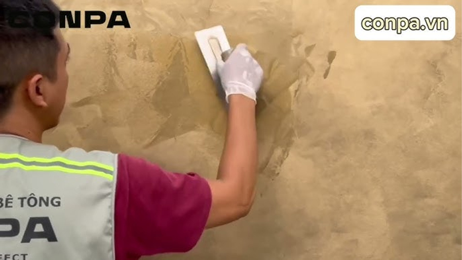 Quy trình thi công sơn hiệu ứng trên bề mặt MDF