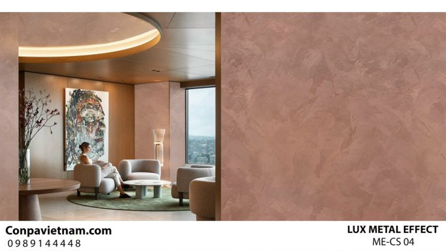 Sơn hiệu ứng cho phòng khách