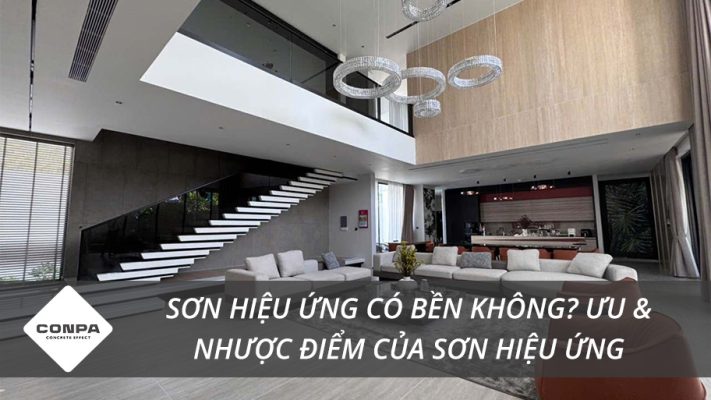 Sơn hiệu ứng có bền không