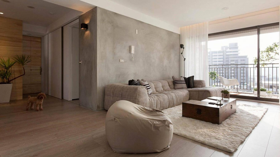 Sơn hiệu ứng phòng khách