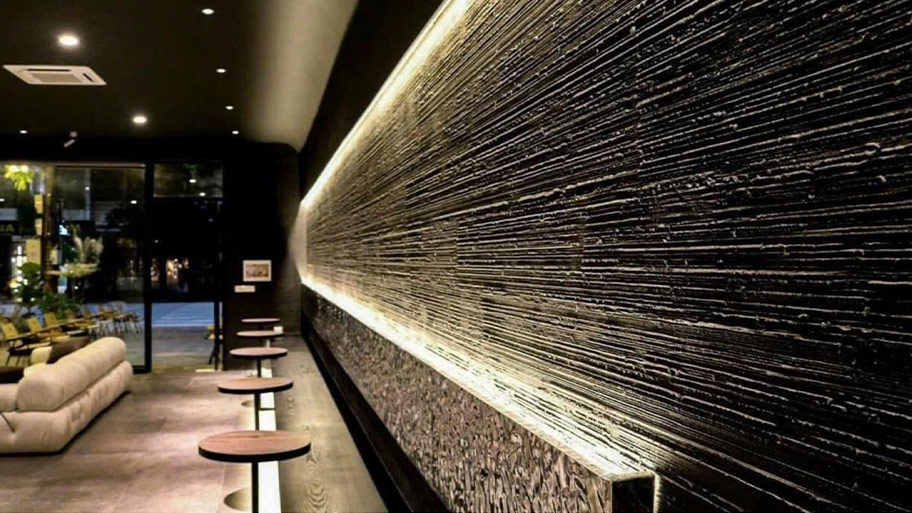 Sử dụng sơn hiệu ứng trong quán Bar