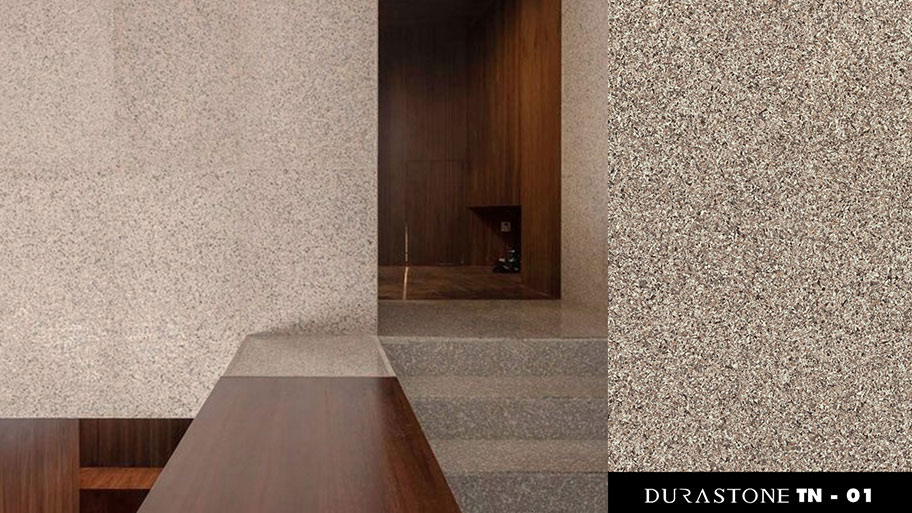 Thi công sơn hiệu ứng giả đá lên bề mặt MDF
