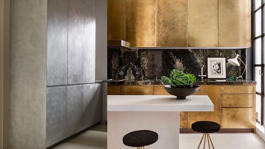 Thi công sơn hiệu ứng kim loại lên bề mặt MDF