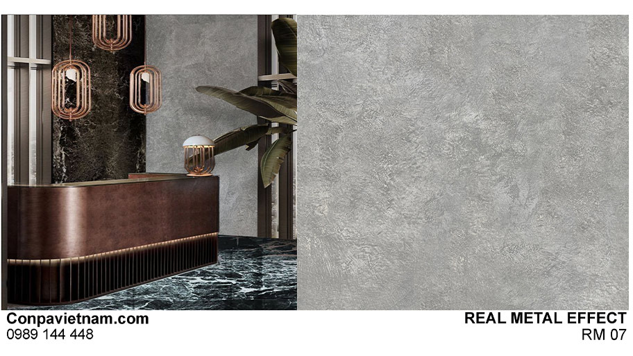 Thi công sơn hiệu ứng kim loại thật lên bề mặt MDF