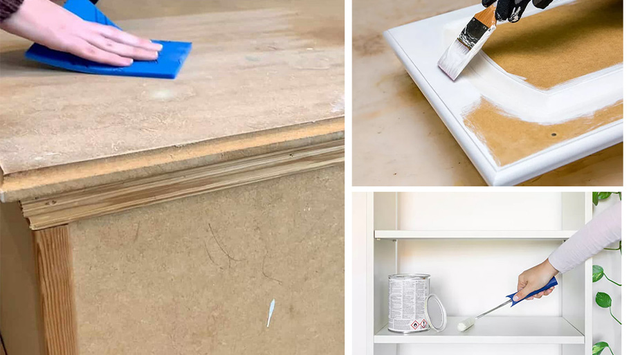 Thi công sơn hiệu ứng trên bề mặt MDF được không
