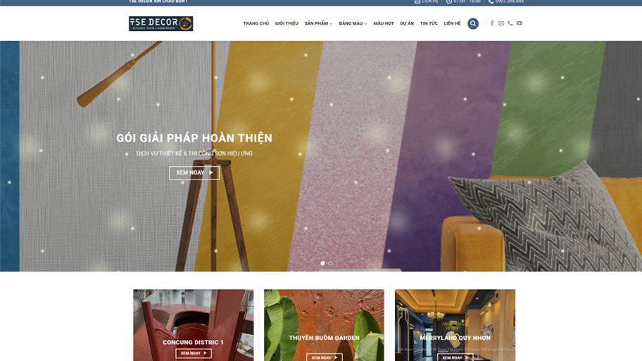 Thương hiệu sơn hiệu ứng TSE Decor