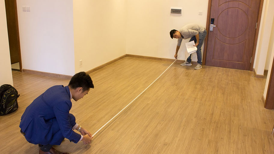 Tính diện tích cần sơn nhà