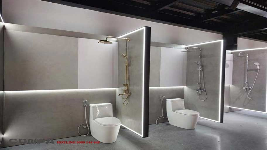 Ứng dụng sơn hiệu ứng trong phòng tắm