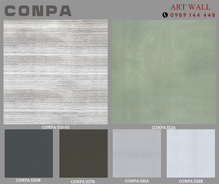 Bảng màu sơn cát nghệ thuật