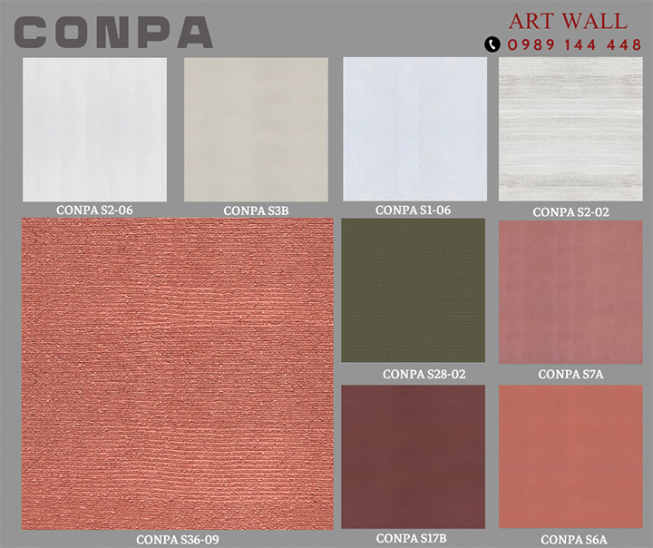 Mẫu màu sơn cát mỹ thuật