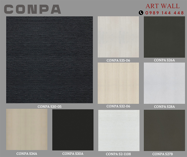 Mẫu màu sơn cát nhà conpa