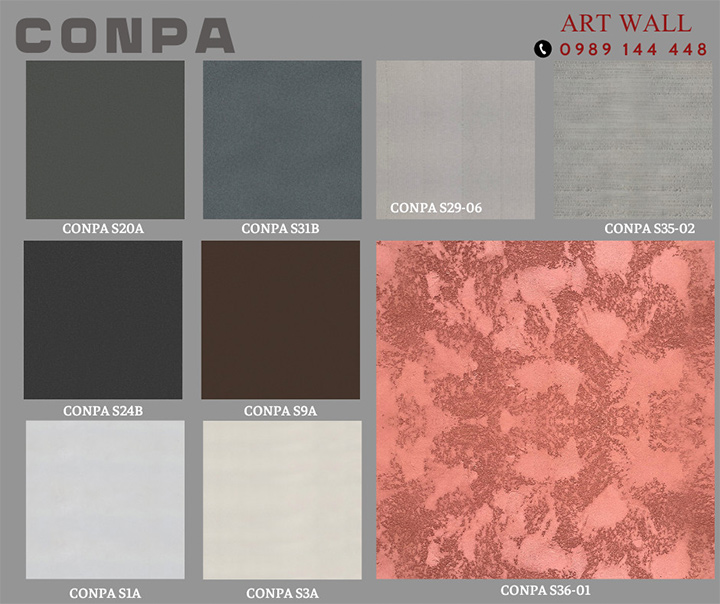 Mẫu màu sơn cát