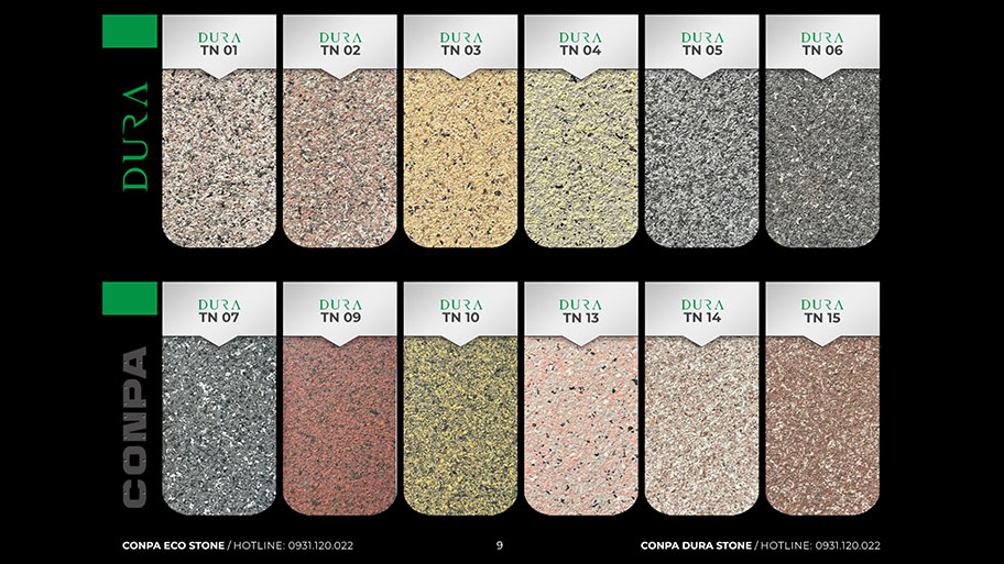 Màu sơn giả đá conpa