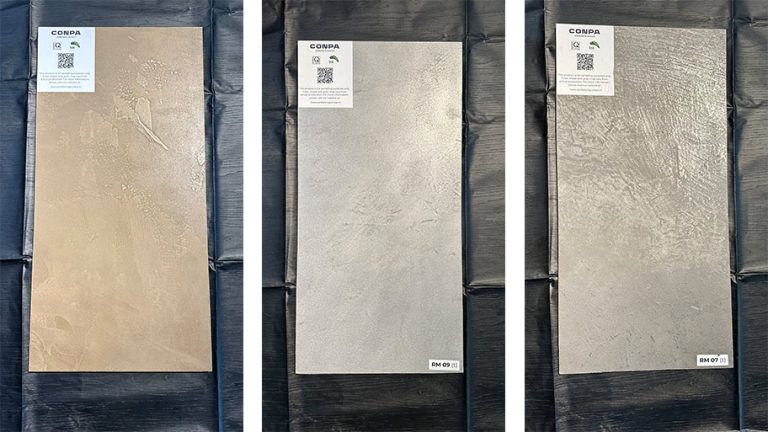 Mẫu thực tế sơn kim loại thật