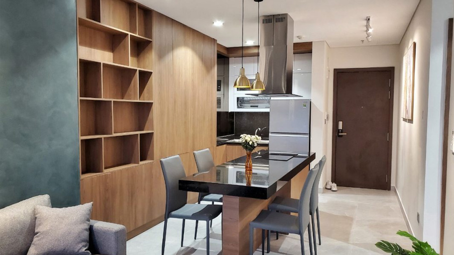 Ứng dụng sơn hiệu ứng cho căn hộ Novaland HCM