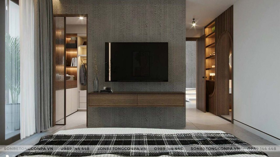 Ứng dụng sơn hiệu ứng cho Euro Villa Đà Nẵng
