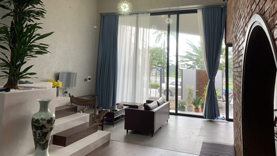 Ứng dụng sơn hiệu ứng cho Villa Anh Lộc Đà Nẵng