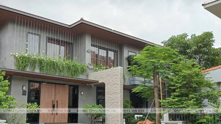Biệt thư Phú Gia sử dụng sơn Earth Color
