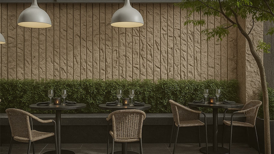 Nhà hàng phong cách Bắc Âu ứng dụng sơn Earth Color