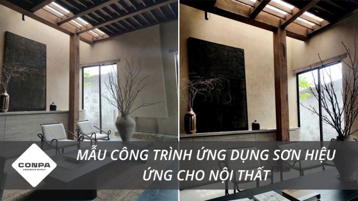 Sơn hiệu ứng cho nội thất