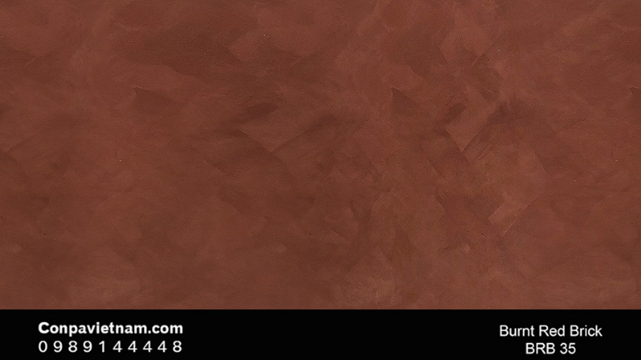 Sơn hiệu ứng màu đỏ đất trầm