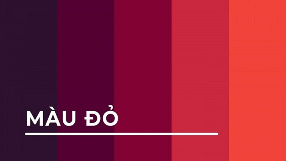 Ưu điểm nổi bật của màu đỏ