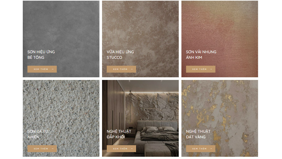 Công ty thi công sơn hiệu ứng Delihub