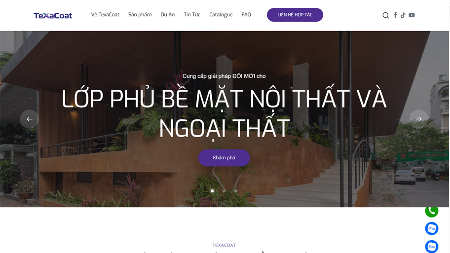 Công ty thi công sơn hiệu ứng Texacoat