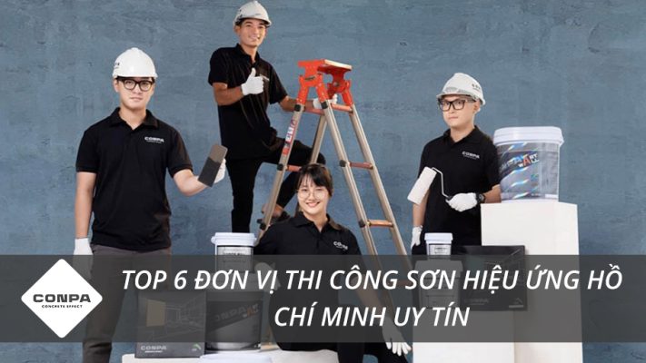 Đơn vị thi công sơn hiệu ứng Hồ Chí Minh