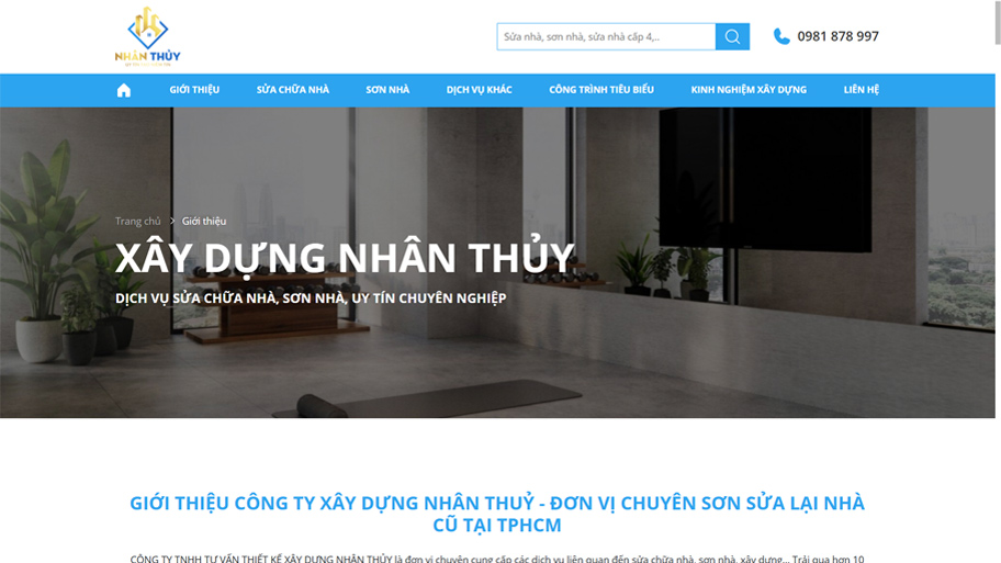 Đơn vị thi công sơn hiệu ứng Hồ Chí Minh Nhân Thủy