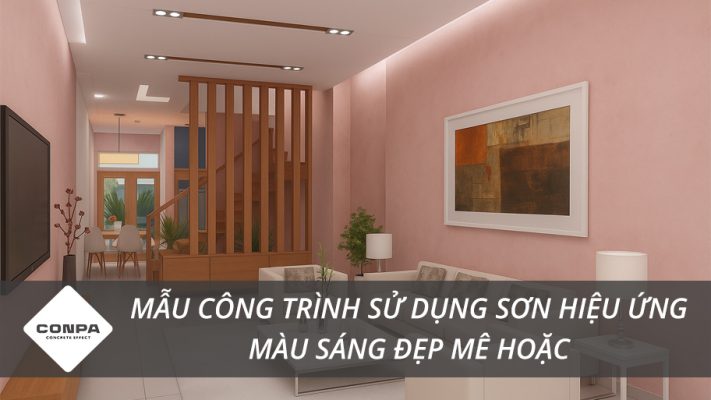 Sơn hiệu ứng màu sáng