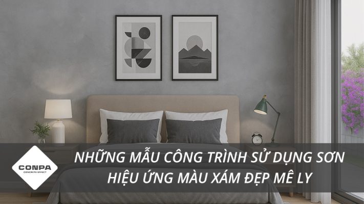 Sơn hiệu ứng màu xám