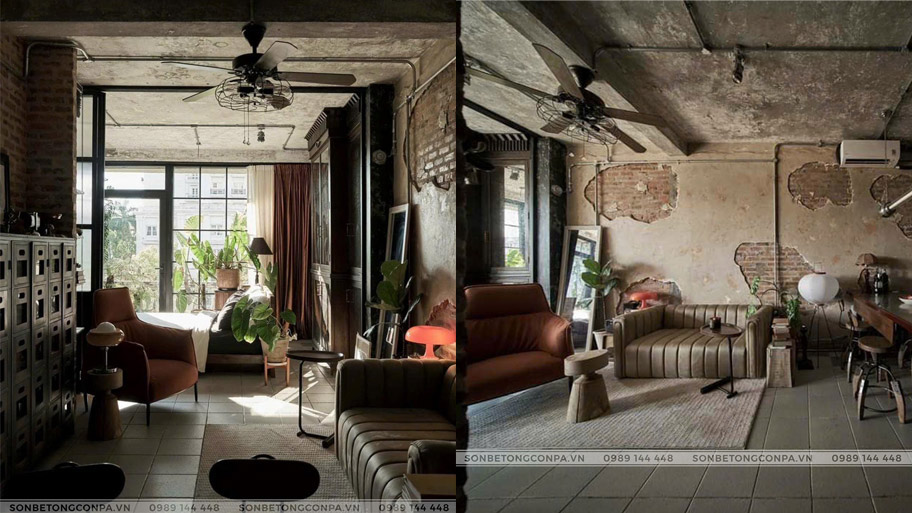 Sai lầm khi chọn màu sơn hiệu ứng cho phòng khách